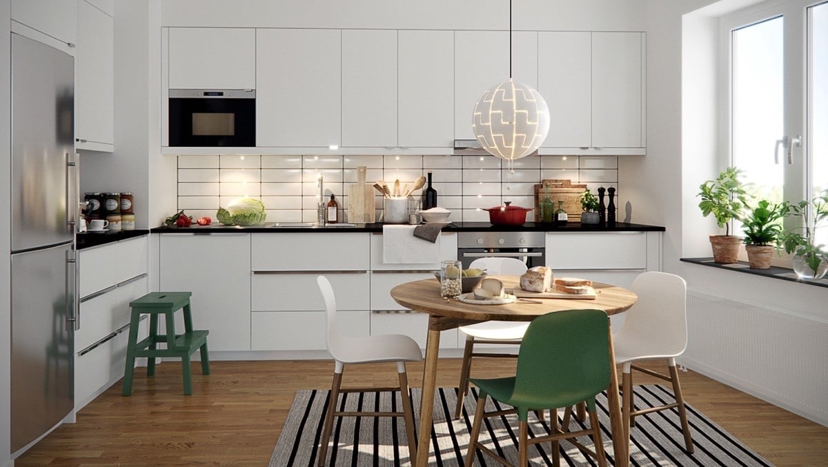 Cách bố trí nội thất bếp chung cư đẹp mãn nhãn |Datsaithanh.vn